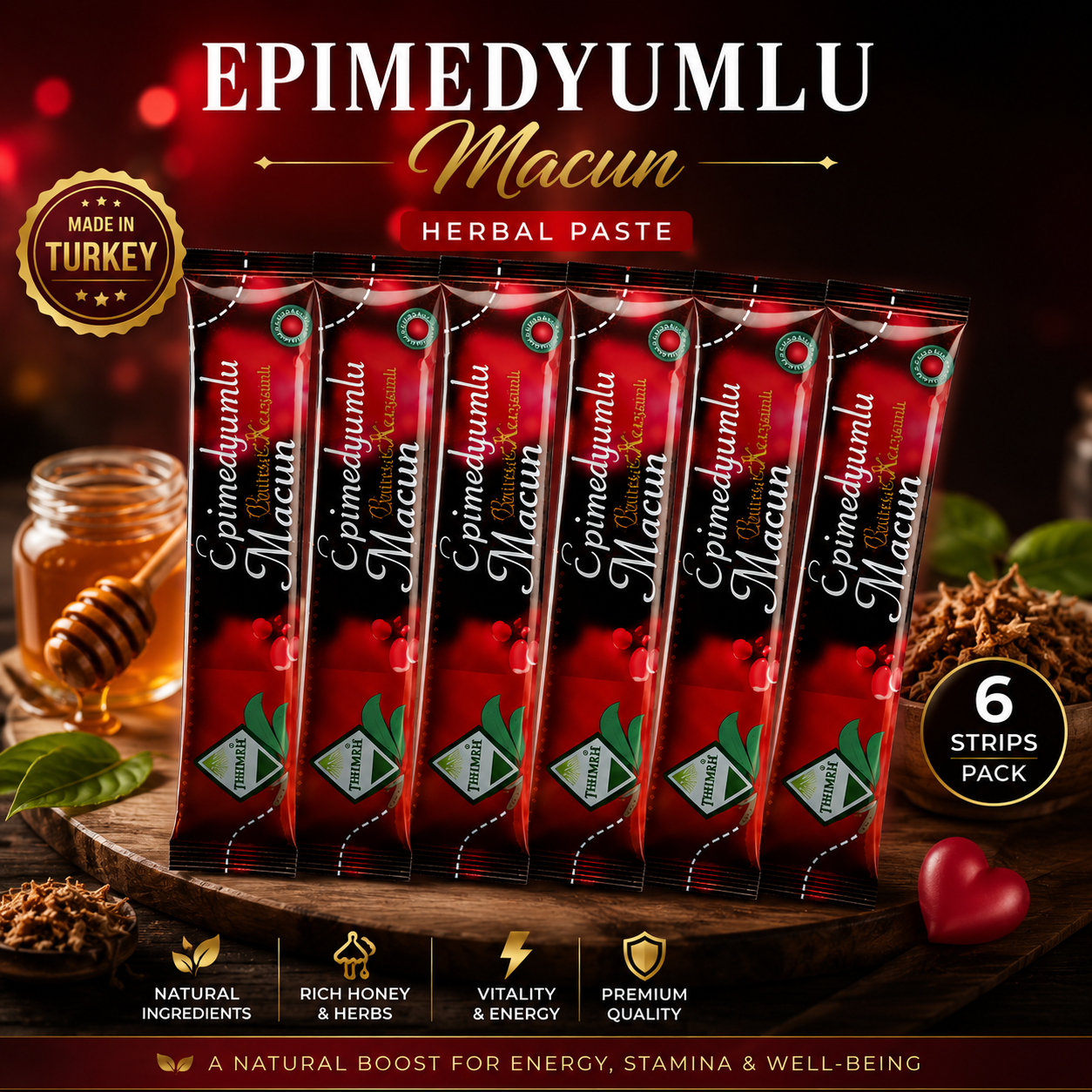 Turkey Jam 14 Gm - 6 Strips